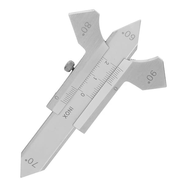 Weld Gauge Weld Stitch Gauge Easy To Carry Small Size Stainless Steel for Welding Measurement Industrial Application Weld Gauge Weld Stitch Gauge Easy To Carry Small Size Stainless Steel for Welding Measurement Industrial Application